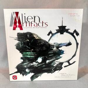 Alien Artifacts Sci-Fi Card Strategy Game Complete + Expansion Pack
